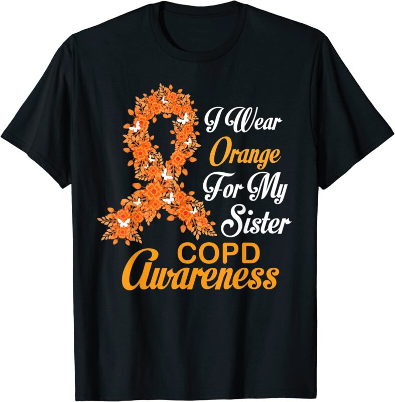 20 COPD Awareness PNG Tshirt Designs Bundle For Commercial Use Part 3