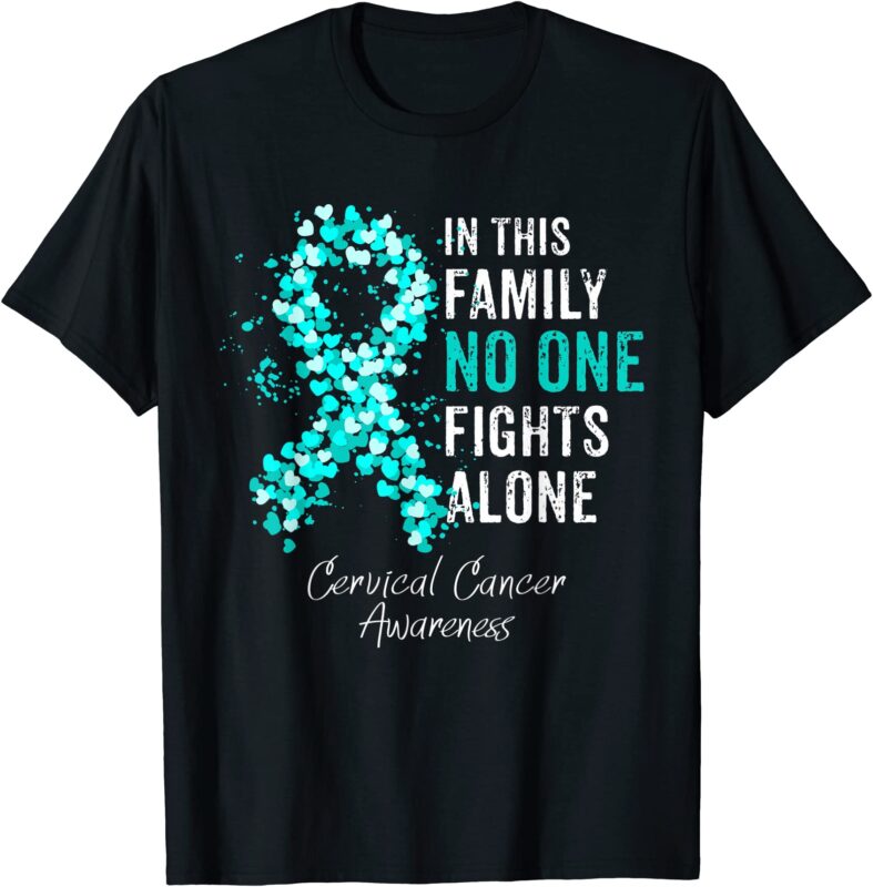 20 Cervical Cancer Awareness PNG T-shirt Designs Bundle For Commercial