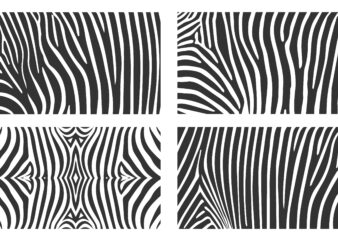 Zebra Pattern Print