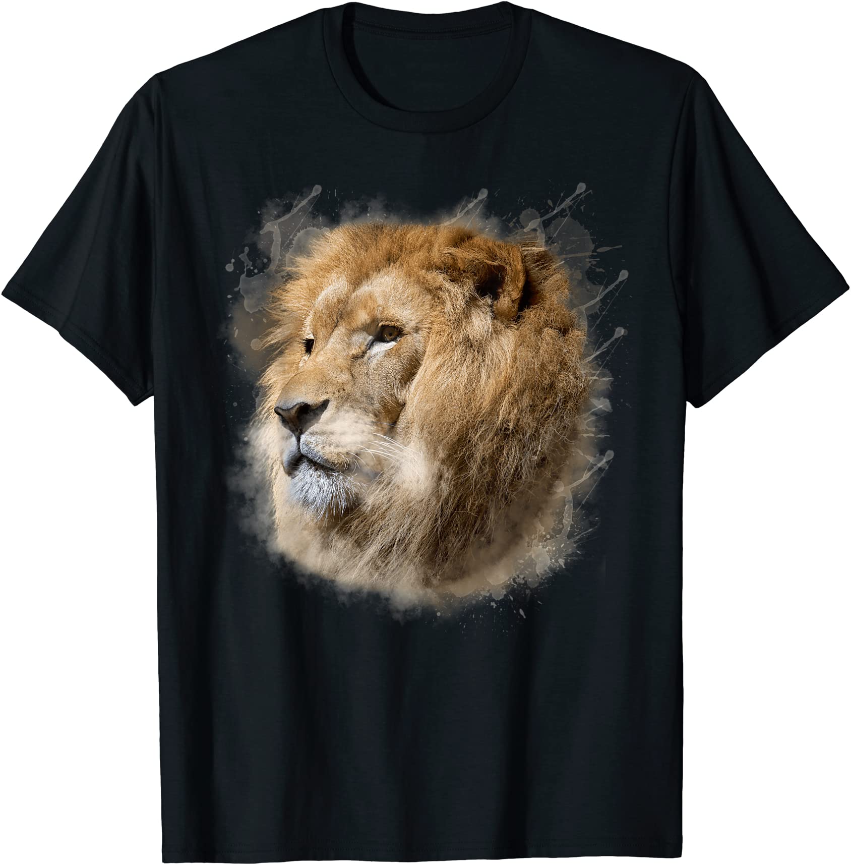 lion illustration t shirt men - Buy t-shirt designs
