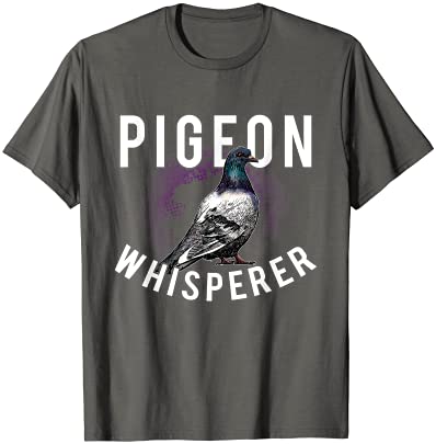 Love pigeons bird lover pigeon whisperer t shirt men