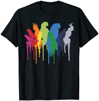 Macaw cockatiel african grey parrot bird lover t shirt gift t shirt men