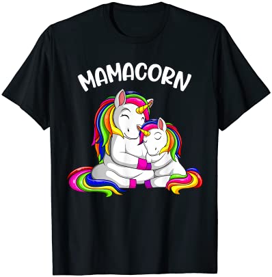 Mamacorn unicorn mom mommy mothers day women t shirt men