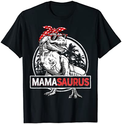 Mamasaurus t rex dinosaur funny mama saurus mother39s family t shirt men
