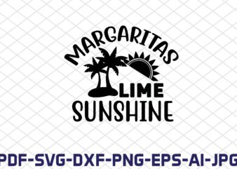 margaritas lime sunshine t shirt designs for sale