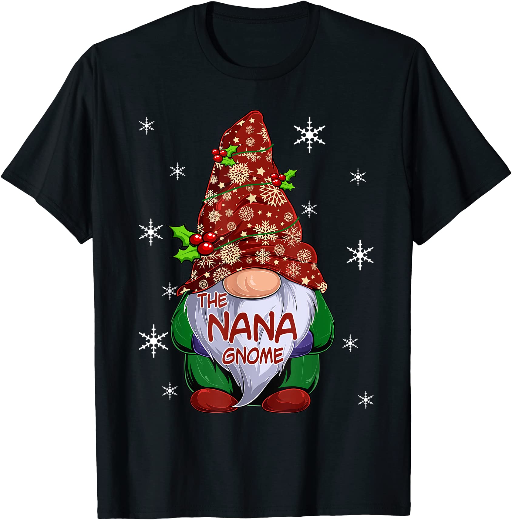 matching family funny the nana gnome christmas pj group t shirt men ...