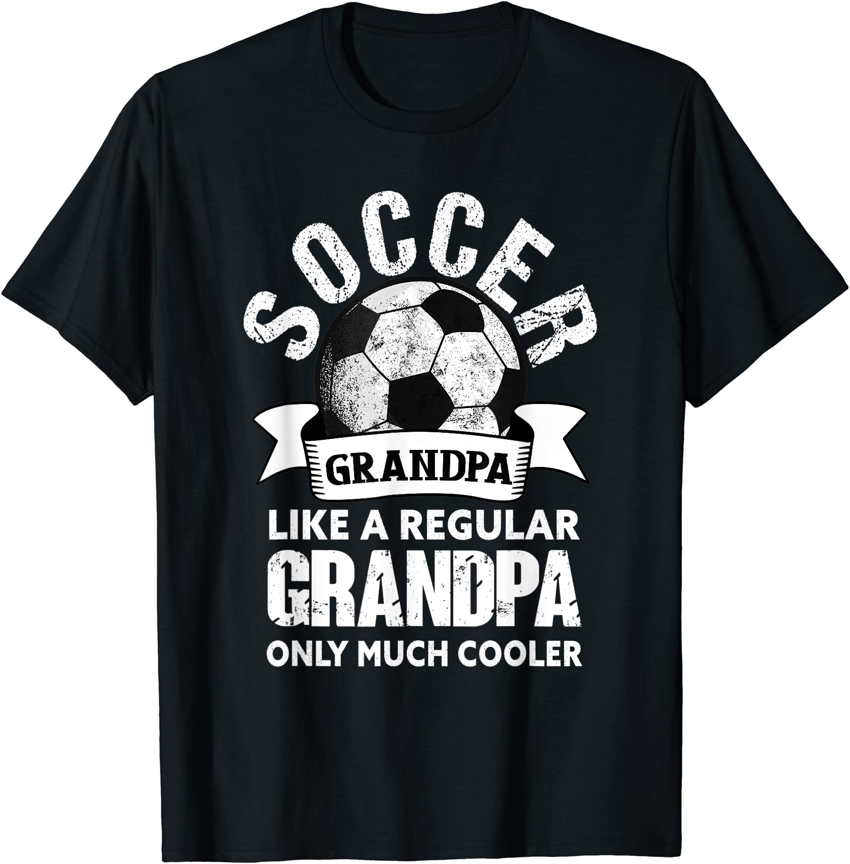 mens soccer grandpa soccer player funny grandfather soccer t shirt men ...