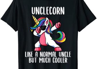 mens unicorn uncle girl birthday party apparel unclecorn cute t shirt men