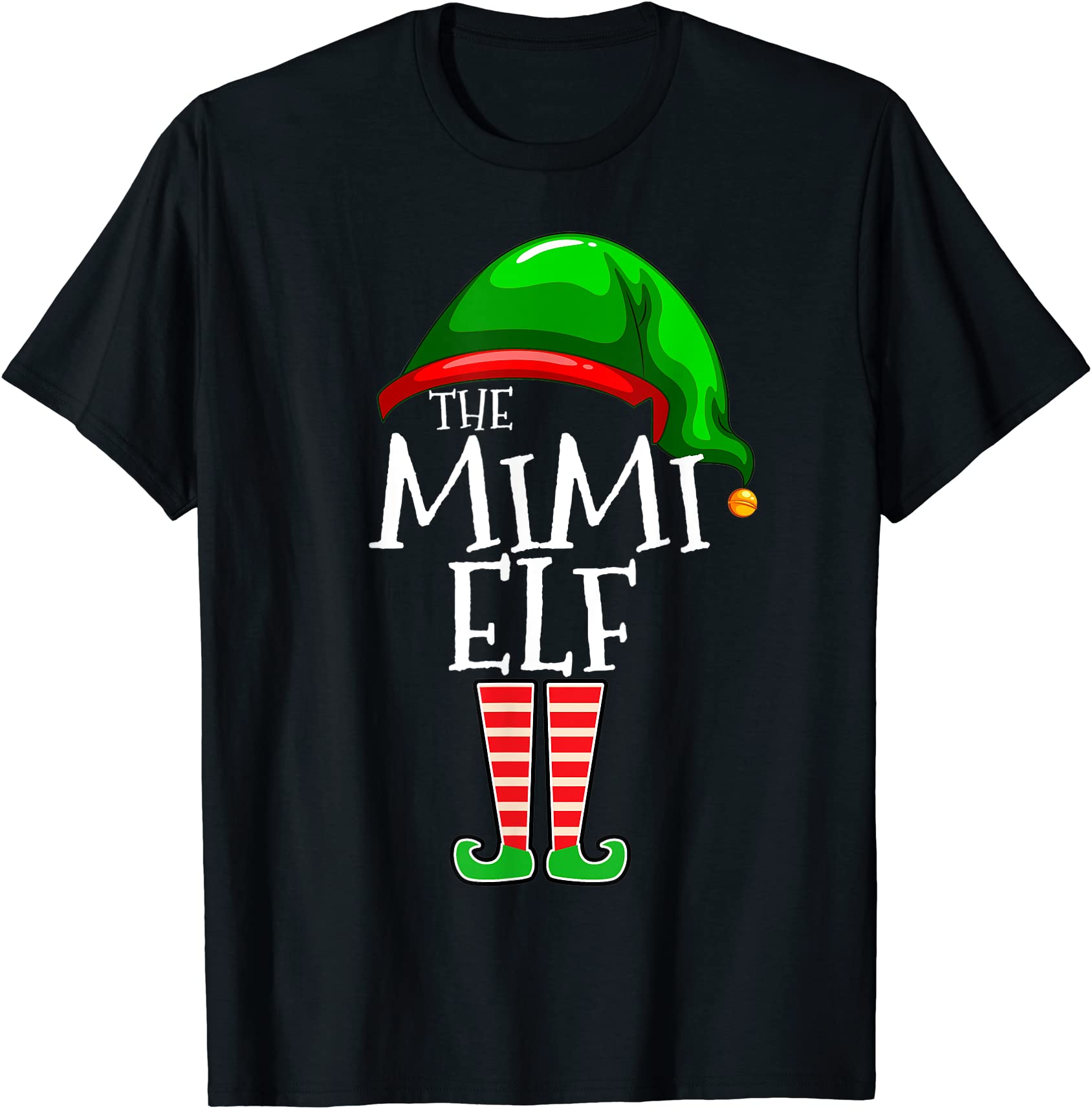 mimi elf family matching group christmas gift grandma funny t shirt men ...