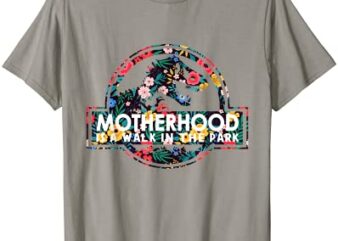 mommy dinosaur motherhood is a walk in the park t shirt men