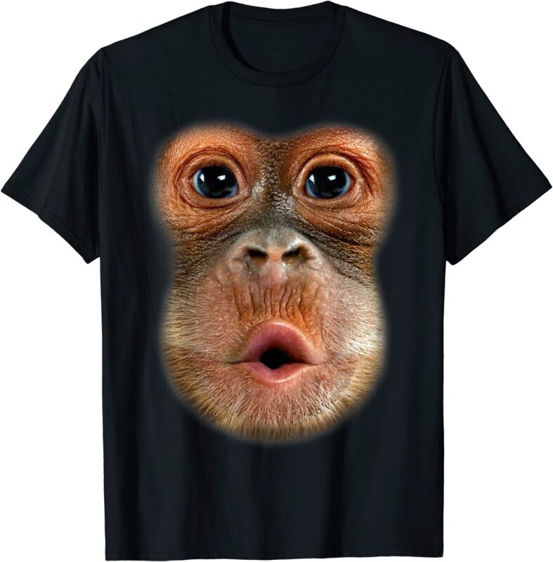 monkey stomach funny meme cool trending viral video t shirt men - Buy t ...