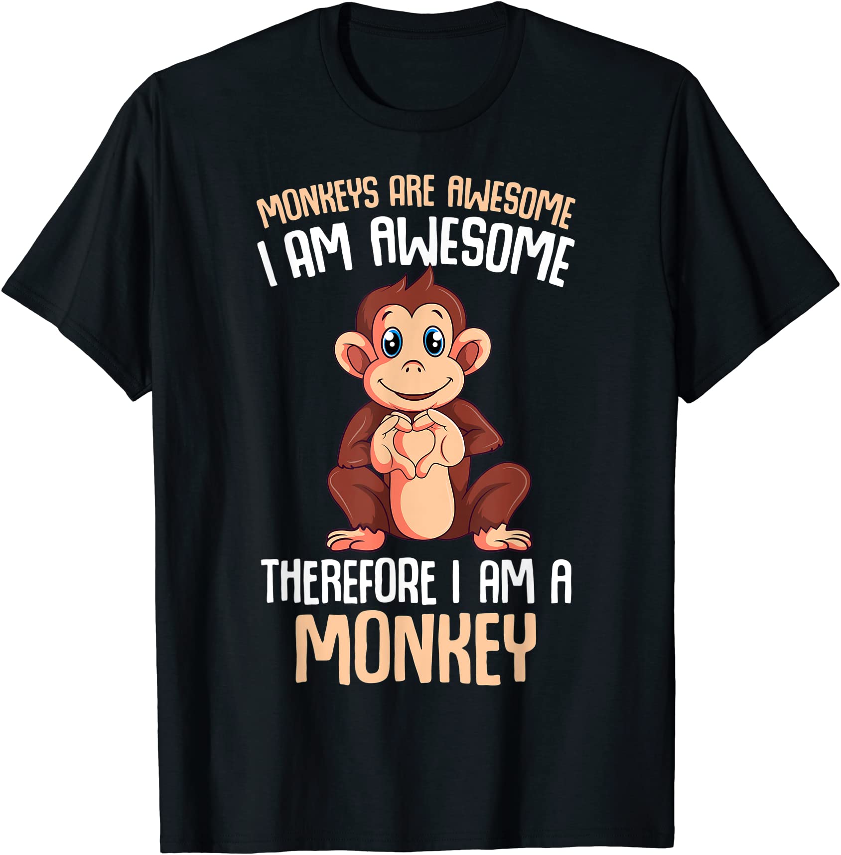 monkeys are awesome kids girls boys monkey t shirt men - Buy t-shirt ...