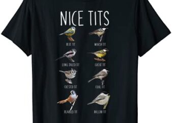 nice tits funny birdwatcher funny tit birds bird watching t shirt men