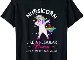 nursicorn regular more magical unicorn nurse funny nurses t shirt men
