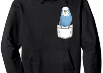 pet budgie pocket bird parakeet budgerigar gift idea pullover hoodie unisex