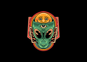 psychedelic alien