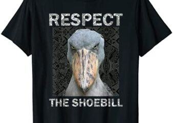 respect the shoebill african bird aztec mayan bird lover t shirt men