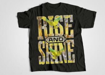 rise and shine GOLD pigeon bible verse urban streetwear t-shirt design bundle, urban streetstyle, pop culture, urban clothing, t-shirt print design, shirt design, retro design