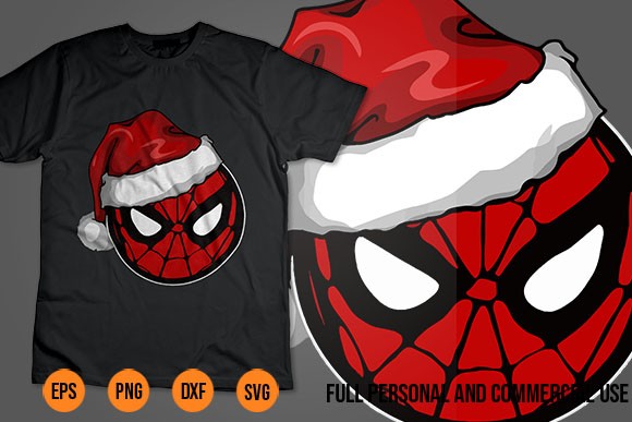 Marvel svg superhero christmas design shirt template spider man svg
