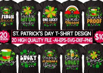 st. patrick’s day t-shirt design bundle, vector t- shirt design,St. Patrick’s Day Design Bundle ,St. Patrick’s Day Design PNG,St. Patrick’s Day SVG, MPA02 St. Patrick’s Day Design Bundle ,St. Patrick’s