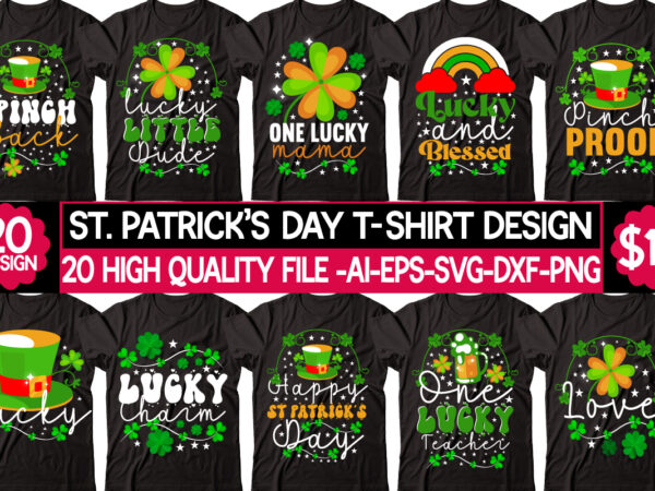 St. patrick’s day t-shirt design bundle, vector t- shirt design,st. patrick’s day design bundle ,st. patrick’s day design png,st. patrick’s day svg, mpa02 st. patrick’s day design bundle ,st. patrick’s