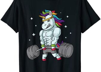 weightlifting unicorn funny deadlift amp gym gift t shirt men