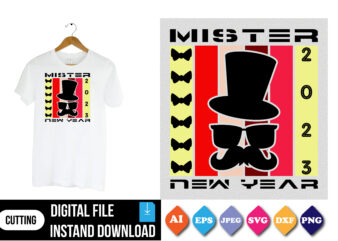 mister new year t-shirt