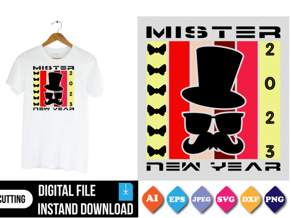 Mister new year t-shirt