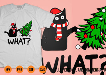Black Cat png Cat What Christmas Tree I Do What I Want cartoon black cat png