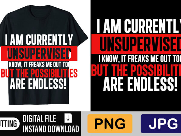 I am currently unsupervised t shirt design for sale