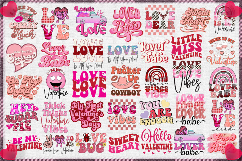 Giant Valentine’s Day Sublimation Bundle