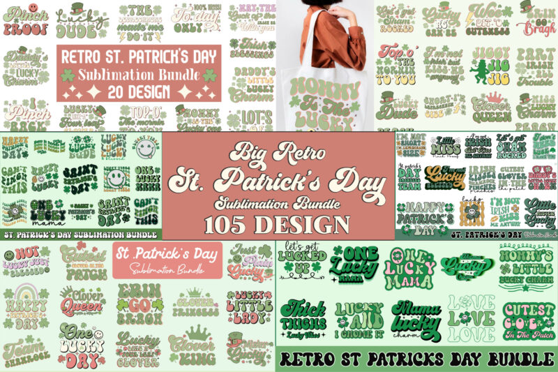 Big St. Patrick’s Day Sublimation Bundle