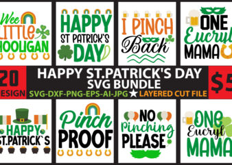 St.Patrick’s Day svg Bundle