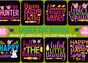 Easter svg bundle