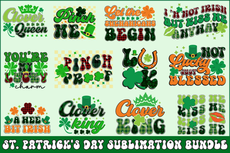 St. Patrick’s Day Sublimation Bundle
