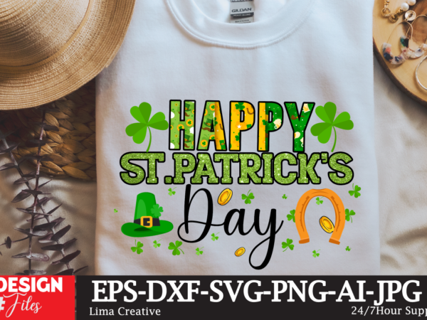 Happy st.patrick’s day sublimation t-shirt design ,.studio files, 100 patrick day vector t-shirt designs bundle, baby mardi gras number design svg, buy patrick day t-shirt designs for commercial use, canva