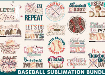 Baseball Sublimation Bundle t shirt template