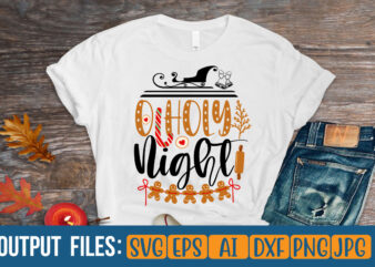 O holy night Vector t-shirt design