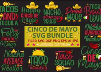 CINCO DE MAYO SVG BUNDLE t shirt vector file