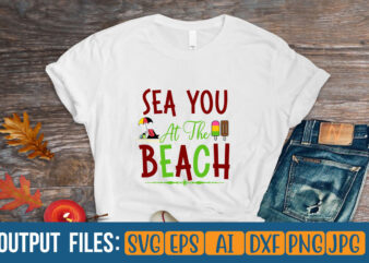 SEA YOU AT THE BEACH Vector t-shirt design