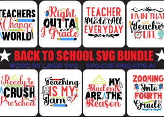 Back To School Svg Bundle