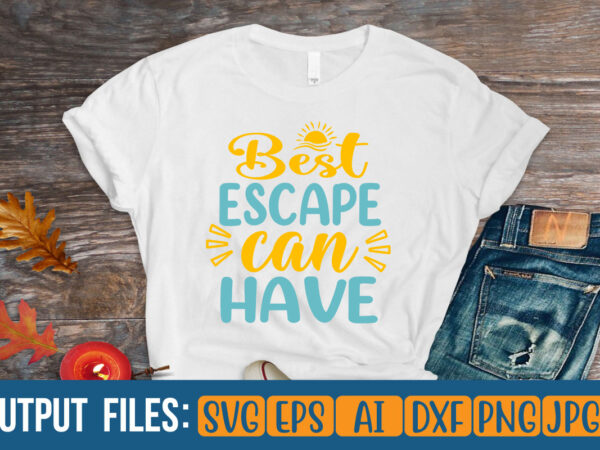 Best escape can have t-shirt design on sale