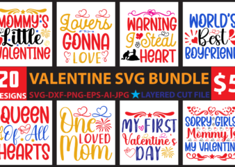 Valentine Day Svg Bundle