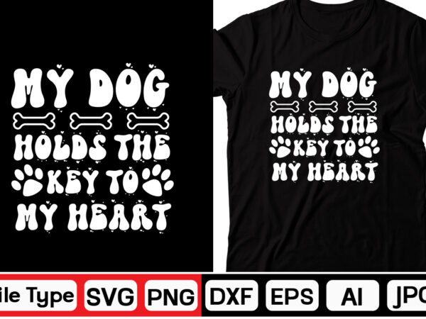 My dog holds the key to my heart svg, dog valentine retro svg bundle,retro valentines svg bundle, valentine svg, valentine shirts design, cut file cricut, heart svg, love svg, svg