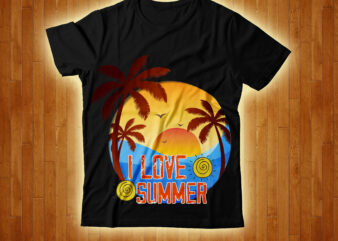 I Love Summer T-shirt Design,Family Cruish Caribbean 2023 T-shirt Design, Designs bundle, summer designs for dark material, summer, tropic, funny summer design svg eps, png files for cutting machines and