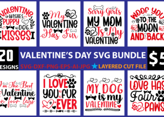 Valentine Day Svg Bundle