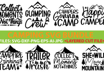 Camping svg bundle