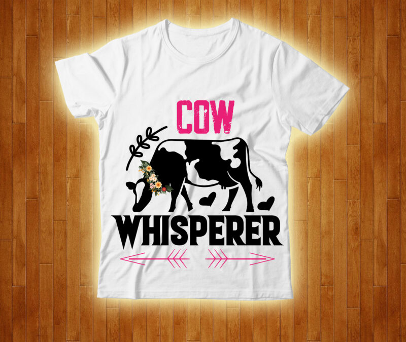 Cow Whisperer T-shirt Design,cow, cow t shirt design, animals, cow t shirt, cat gifts, cow shirt, king cavalier dog, dog cavalier, king spaniel dog, type of dog breed, cavalier king