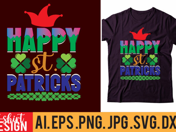 Happy st.patricks graphic t shirt