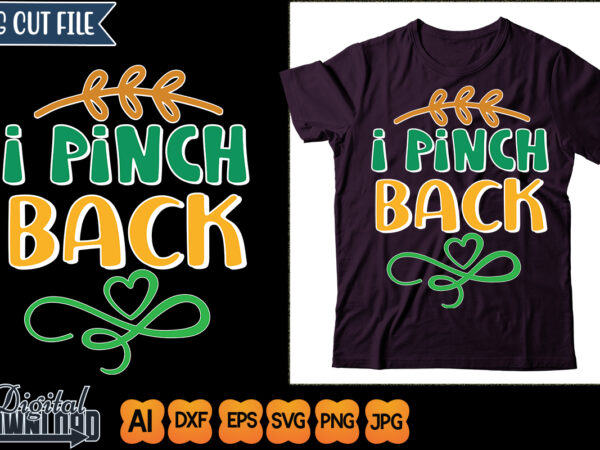 I pinch back t shirt design for sale